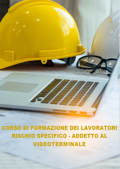 CORSO DI FORMAZIONE DEI LAVORATORI RISCHIO SPECIFICO - ADDETTO AL VIDEOTERMINALE